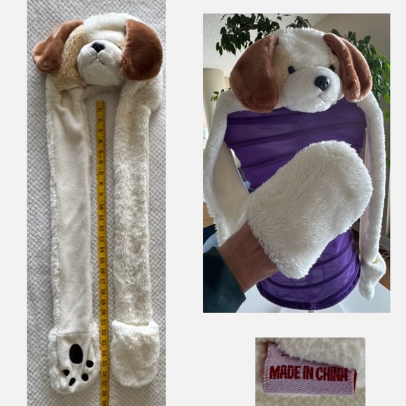 🐶 Cutecore Puppy Hat + Paw Mittens hybrid - Picture 4 of 4